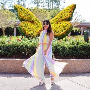 RAINBOW GARDEN FAIRY JUMPER - M